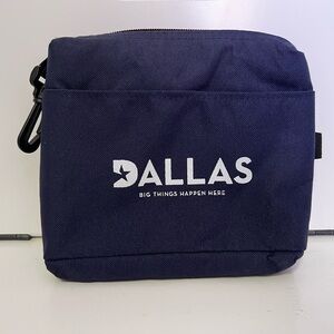 Dallas Themed Navy Blue Travel Bag